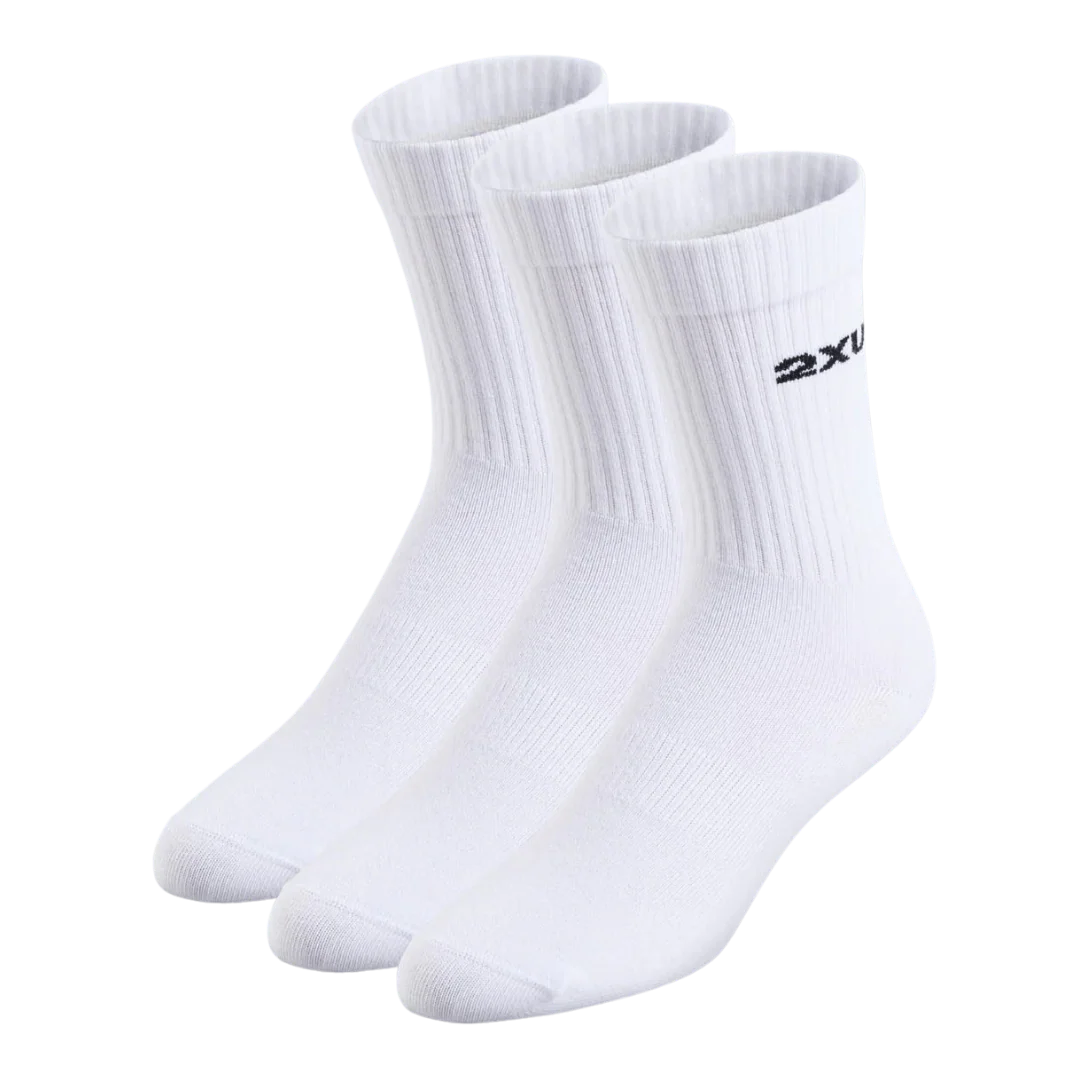 2XU Cotton Crew Socks - 3 pack
