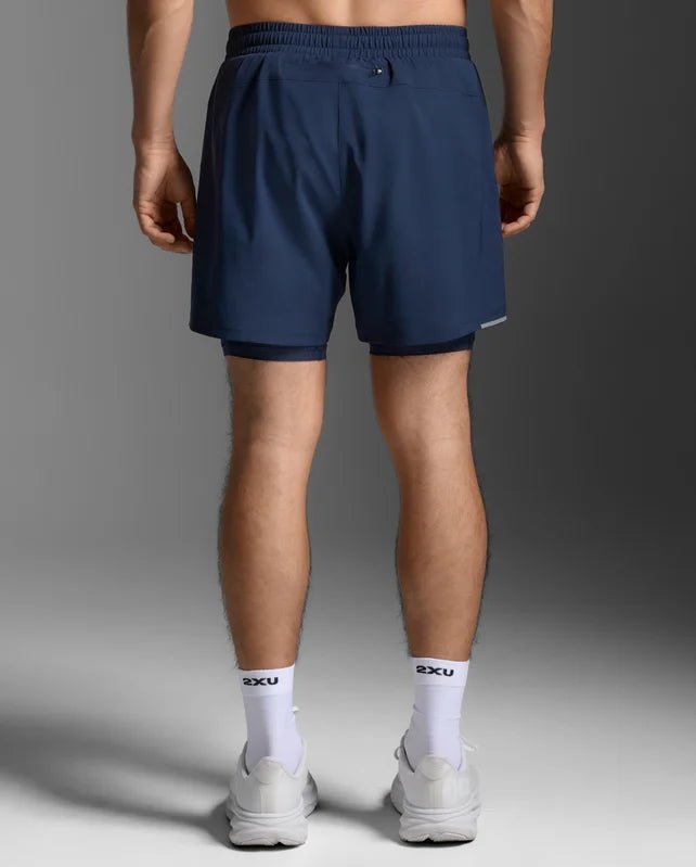 2XU Aero Mesh 2 - in - 1 5inch Shorts - mens - Clothing - Bottoms - Shorts - Trek, Trail & Fish NZ