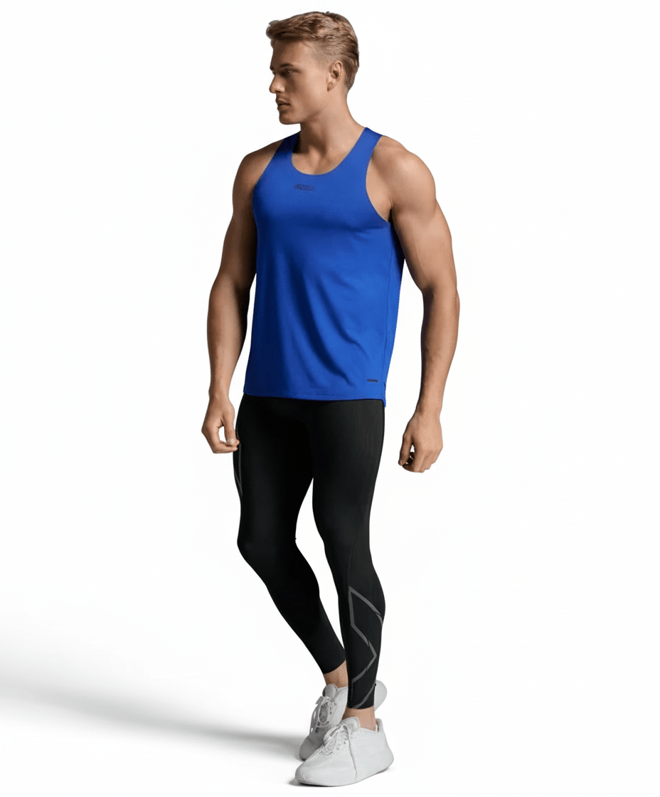 2XU Light Speed Tech Singlet - mens - Clothing - Tops - Singlets - Trek, Trail & Fish NZ