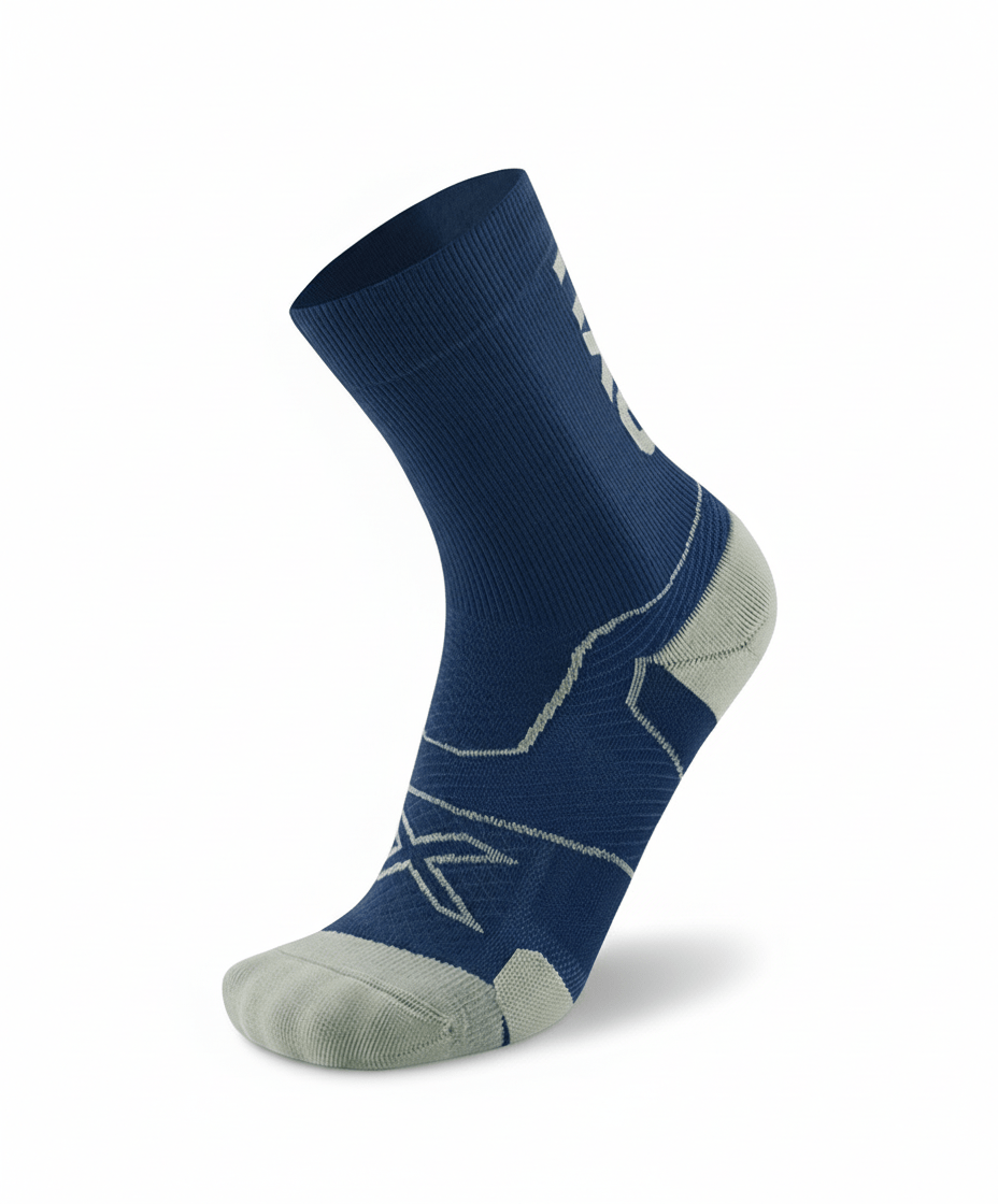 2XU Vectr Cushion Compression Crew Sock - Socks - Trek, Trail & Fish NZ