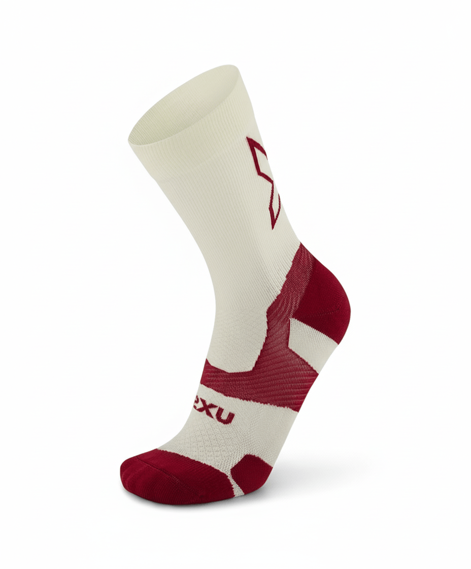 2XU Vectr Light Cushion Compression Crew Sock - Socks - Trek, Trail & Fish NZ