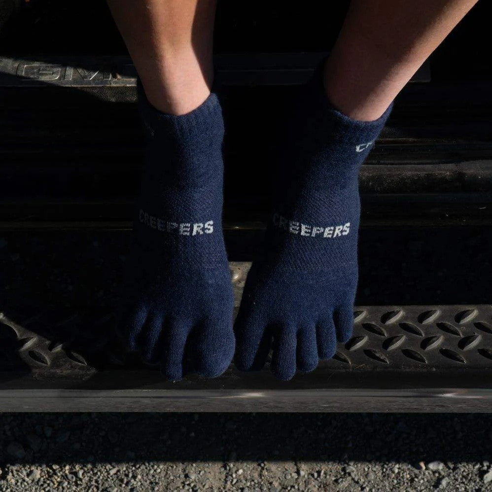 Creepers Merino Toe Socks 2.0 - Quarter Crew