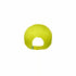 Yellow cap with a blue strap on a white background