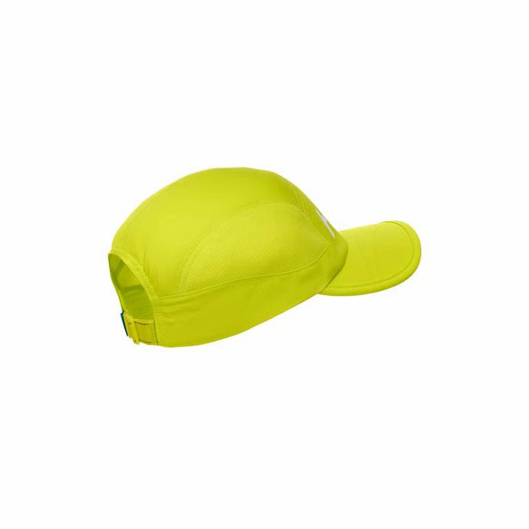 Yellow cap on a white background