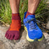 Injinji Performance Ultra Run CoolMax Midweight Mini-Crew w/ Padded Toes