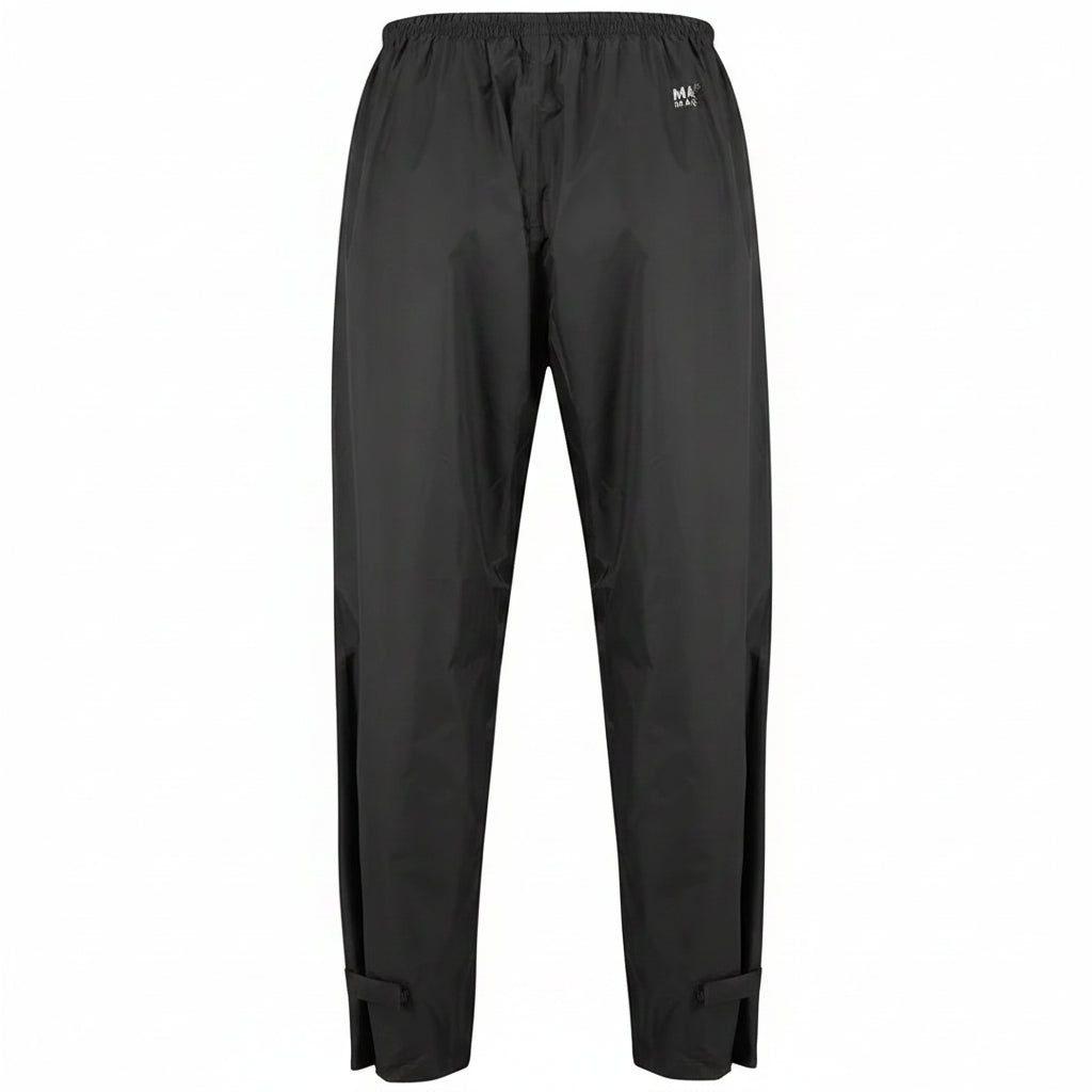 Black pants on a white background