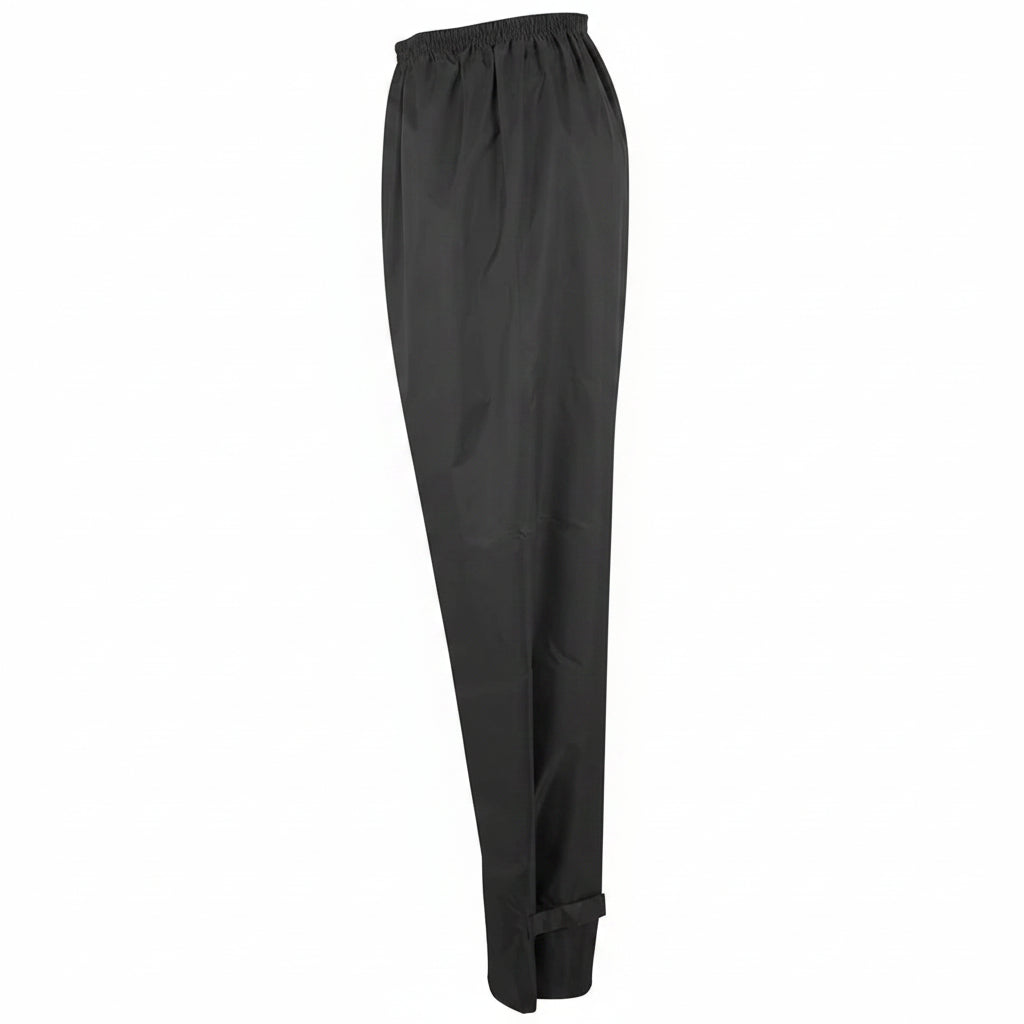 Black pants on a white background