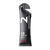 Black energy gel container with 'Neversecond' branding on a light gray background