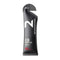 Black energy gel container with 'Neversecond' branding on a light gray background