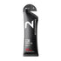 Black energy gel packaging with 'Neversecond' branding on a white background
