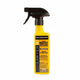 Yellow and black Sawyer insect repellent spray bottle on a white background