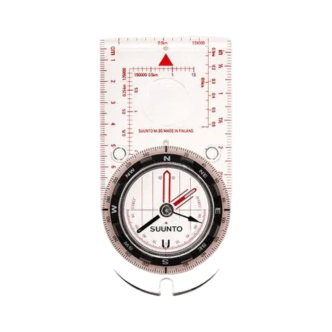 Suunto compass on a white background
