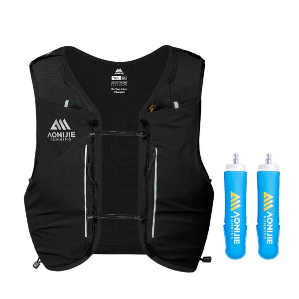 Aonijie 12litre Running Pack w/ flasks