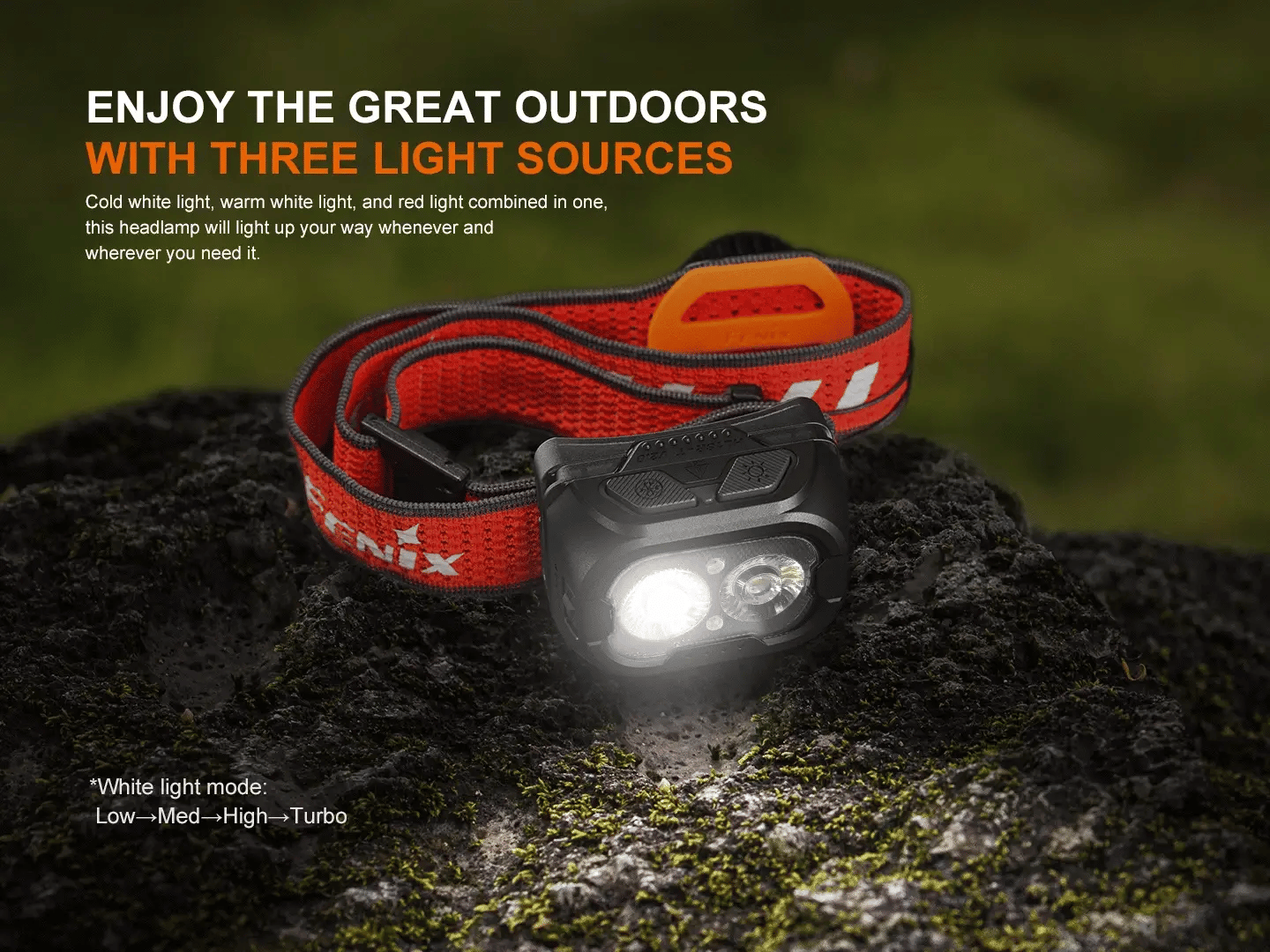 Fenix Headlamp HL18R - T V2.0 - 800lumens - Headlamp - Trek, Trail & Fish NZ