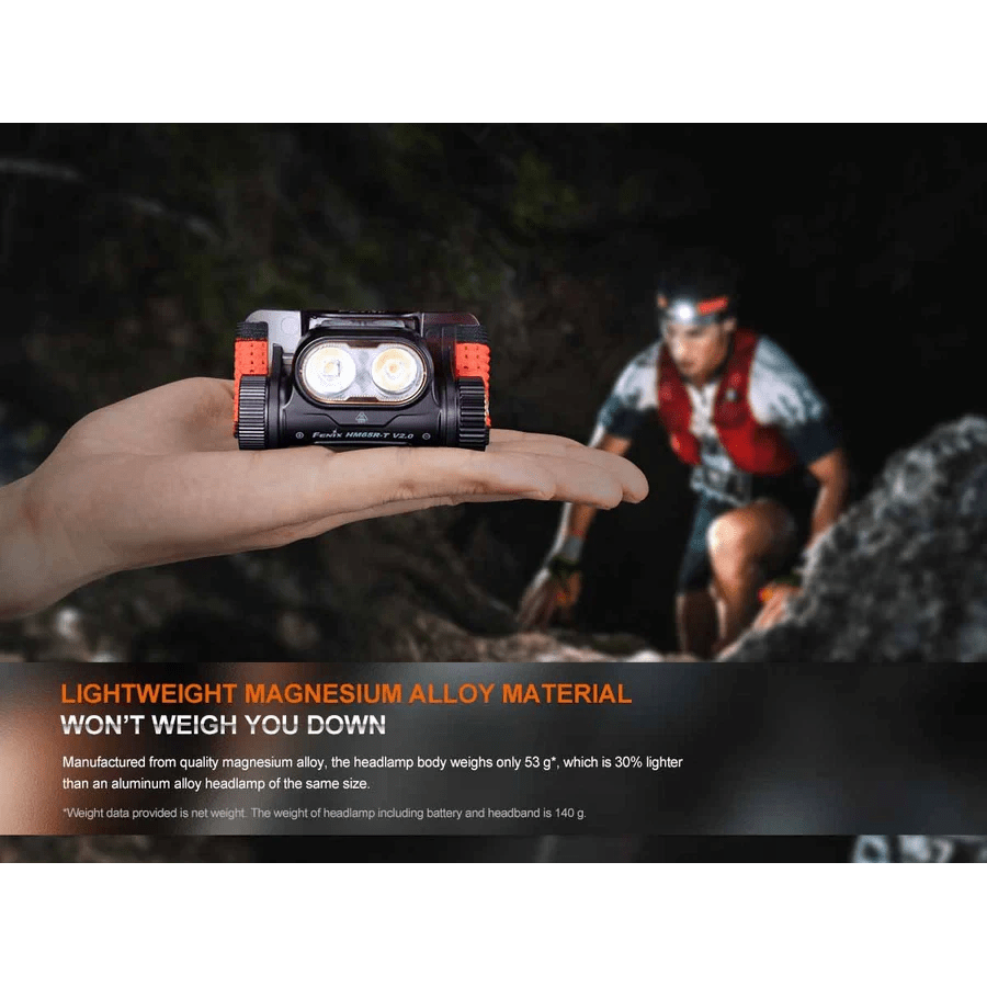 Fenix headlamp HM65R - T - Headlamp - Trek, Trail & Fish NZ