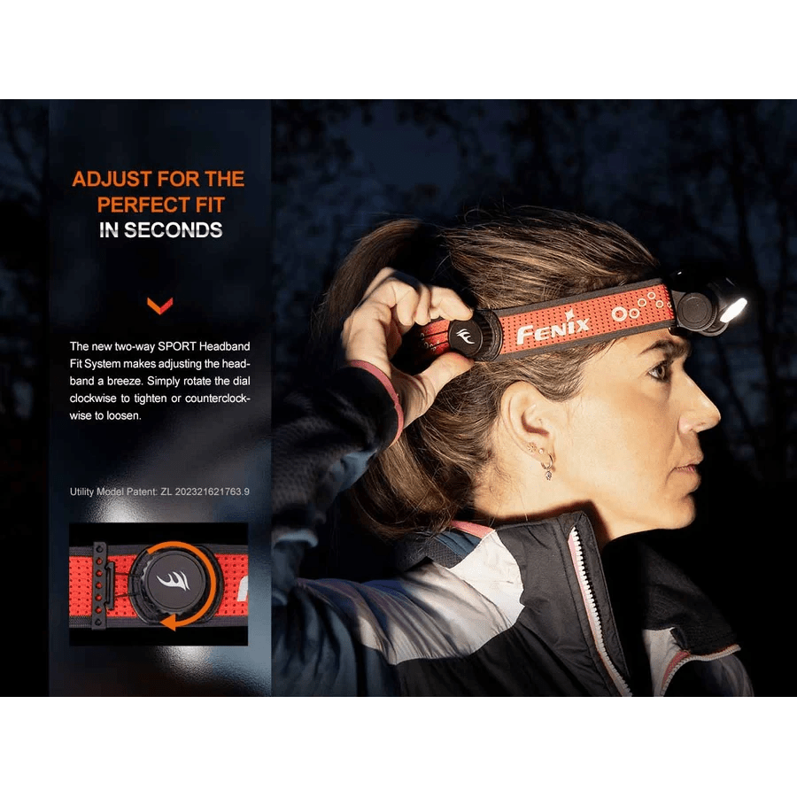 Fenix headlamp HM65R - T - Headlamp - Trek, Trail & Fish NZ