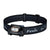 Fenix headlamp with black strap on a white background
