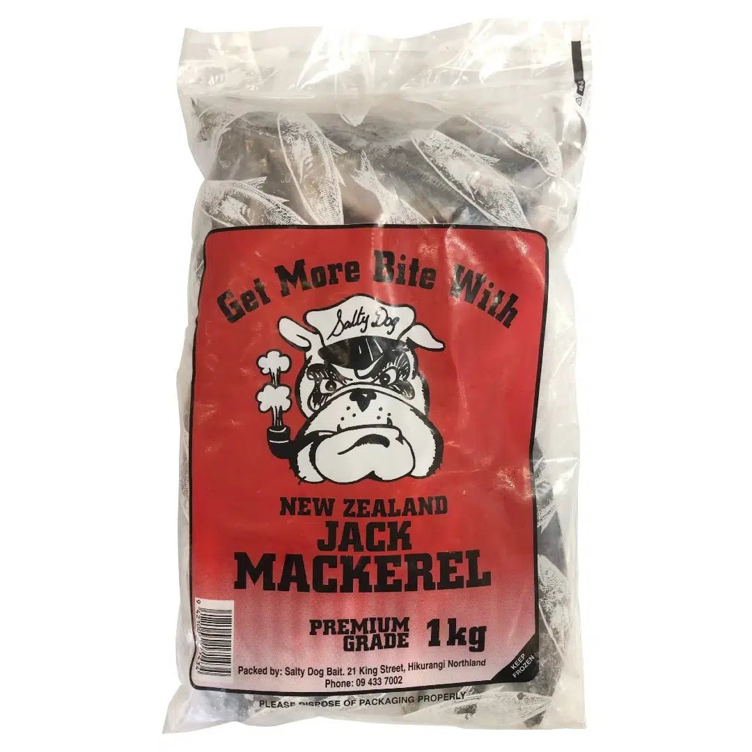 Jack Mackerel - freeflow (in - store only) - Bait - frozen - Trek, Trail & Fish NZ