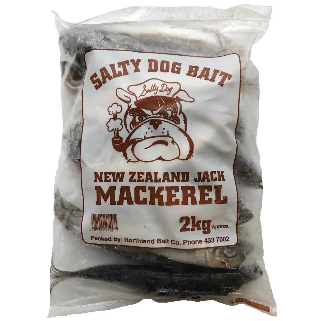 Jack Mackerel - freeflow (in - store only) - Bait - frozen - Trek, Trail & Fish NZ