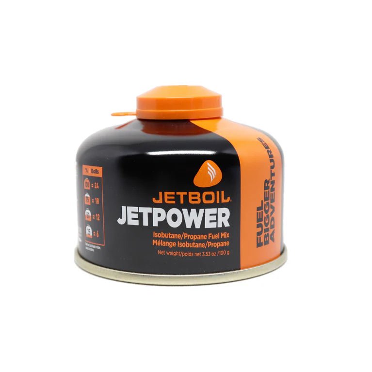 Jetboil Jetpower Fuel Canister - Cooking Outdoors - Trek, Trail & Fish NZ