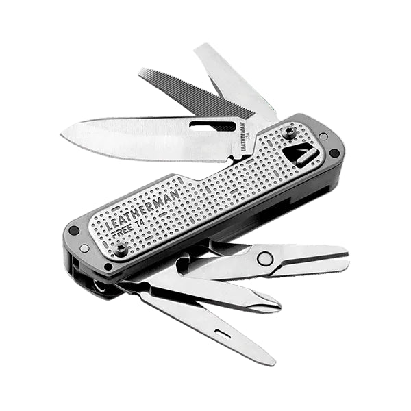 Leatherman Free T4 PocketKnife & Multitool - in - store only - Knives & Multitools - Trek, Trail & Fish NZ