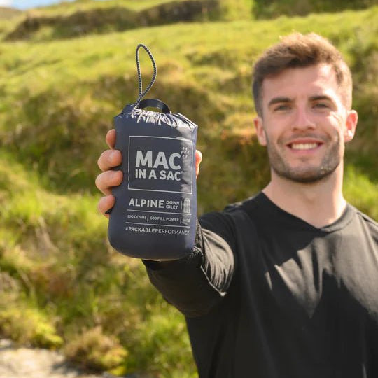 Mac in a Sac Alpine Packable Down Vest - mens - Jacket - Trek, Trail & Fish NZ