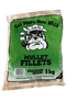 Mullett Fillets - premium grade - free - flow (in - store only) - Bait - frozen - Trek, Trail & Fish NZ