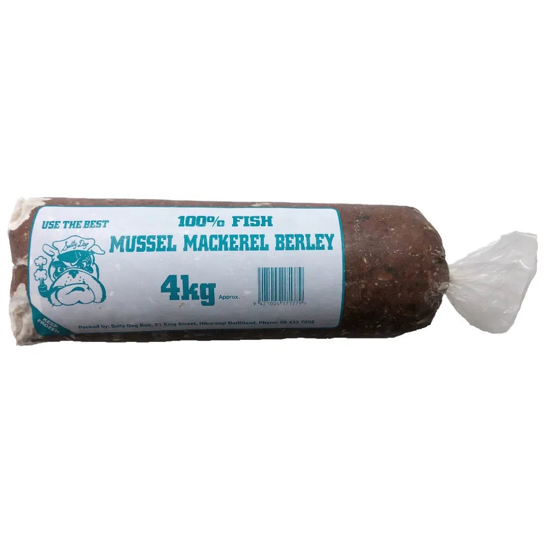 Mussell Mackerel Berley 4kg (in - store only) - Bait - frozen - Trek, Trail & Fish NZ