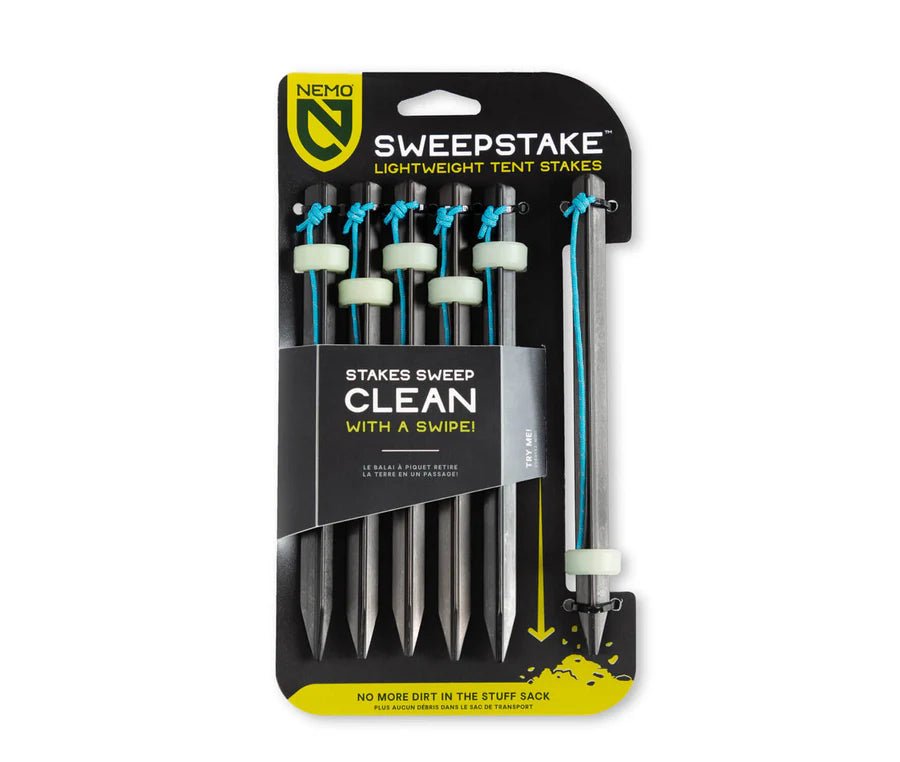 Nemo Sweepstake lightweight tent stakes - Tents - Trek, Trail & Fish NZ