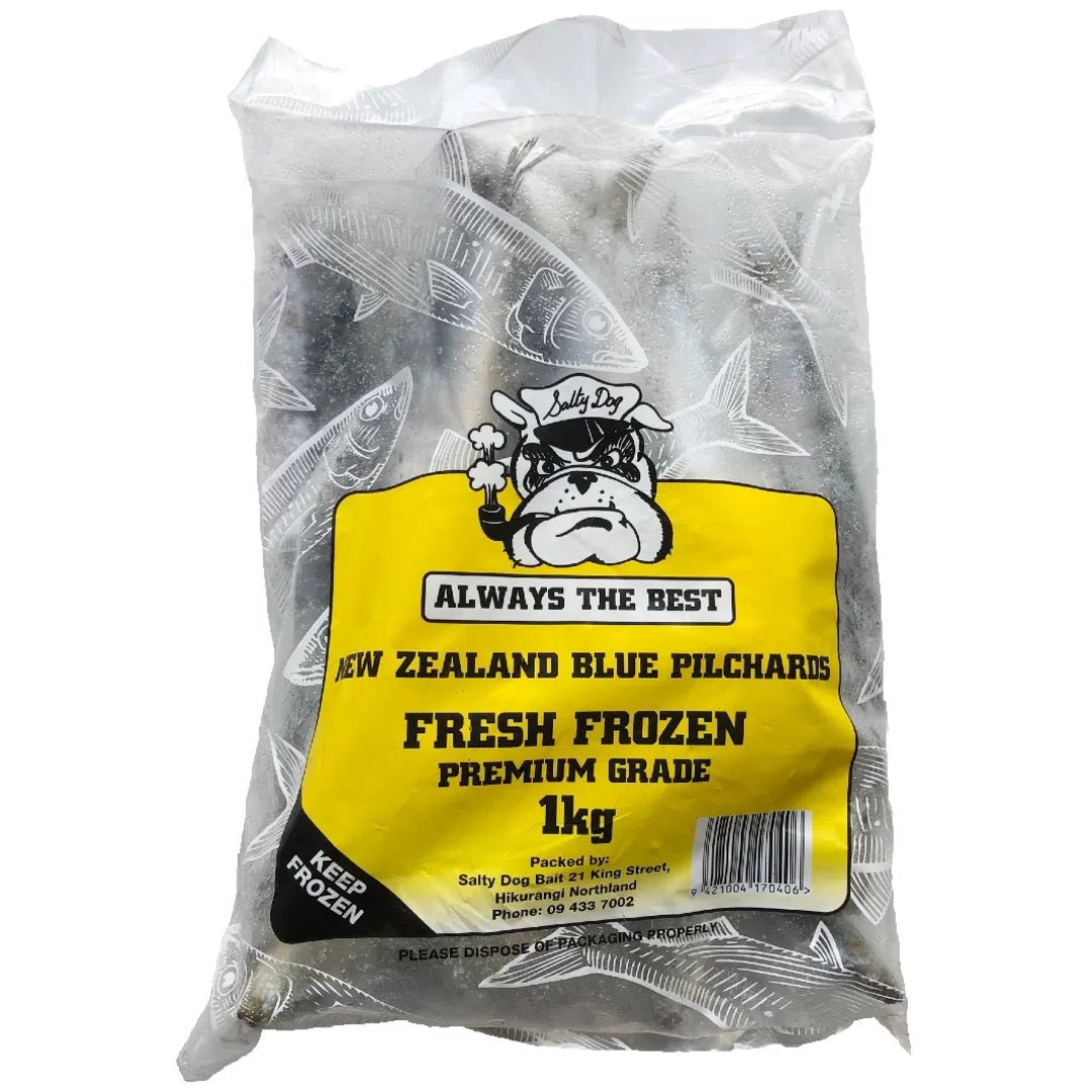 NZ Pilchards - premium grade - free - flow (in - store only) - Bait - frozen - Trek, Trail & Fish NZ