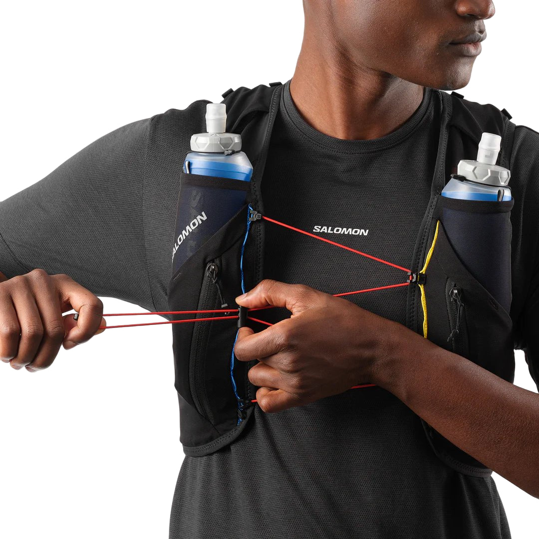 Salomon Adv Skin 12 set with flasks - unisex - Hydration Vest - Trek, Trail & Fish NZ