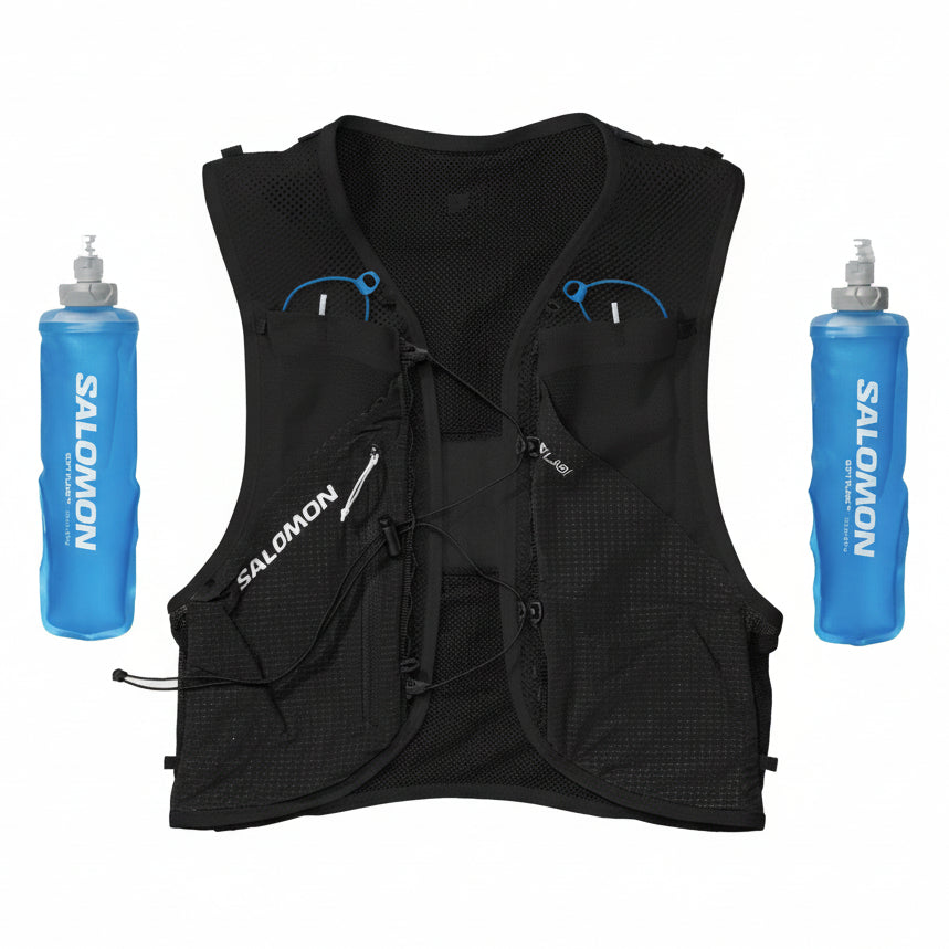 Salomon S/Lab Pulsar 3 with flasks - Hydration Vest - Trek, Trail & Fish NZ