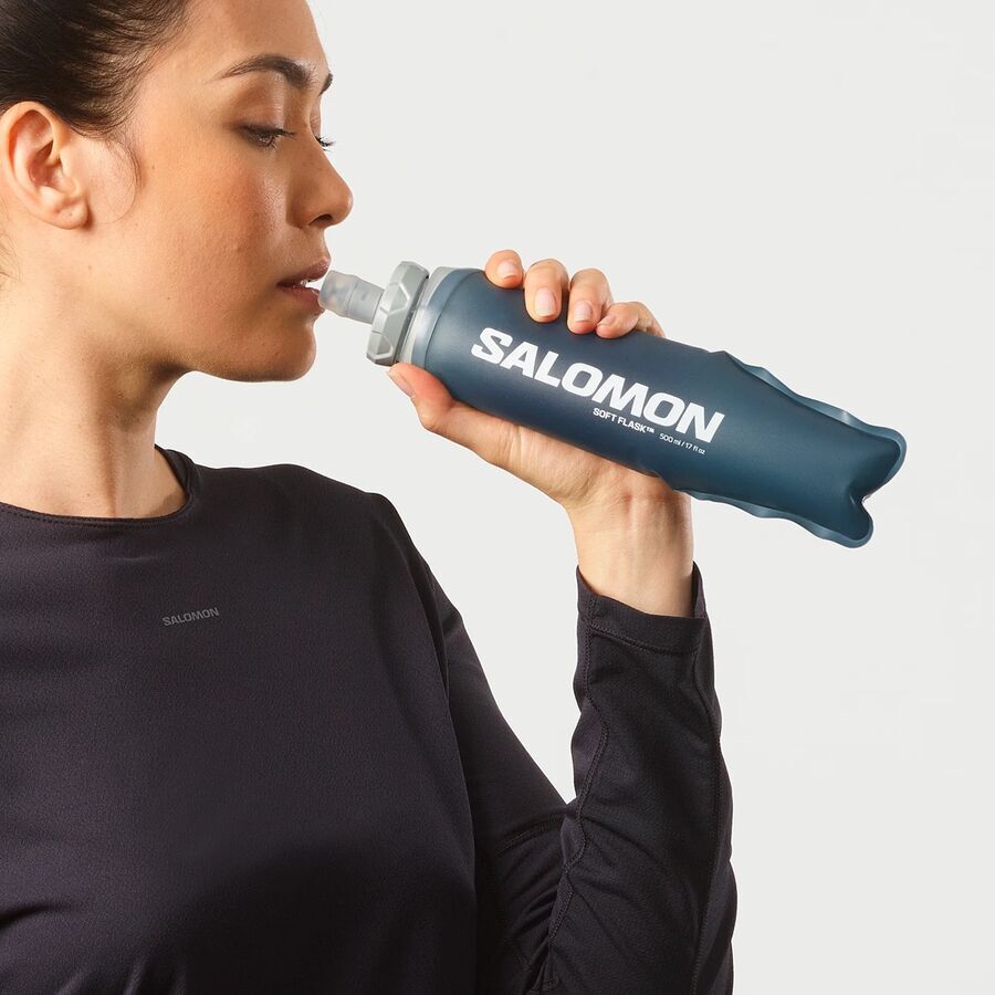 Salomon Soft Flask 500ml - clear blue - Soft Flask - Trek, Trail & Fish NZ