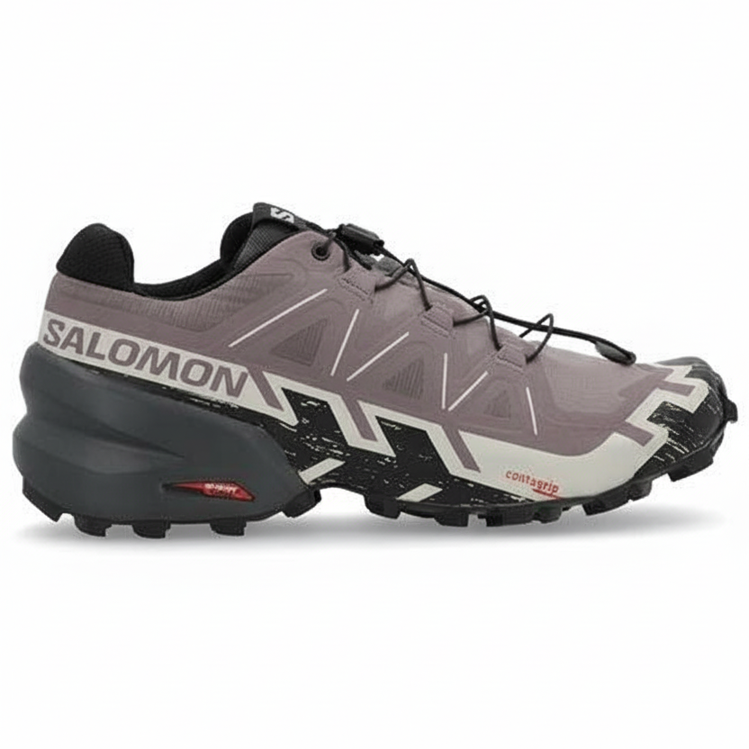 Salomon Speedcross 6 with pure white background