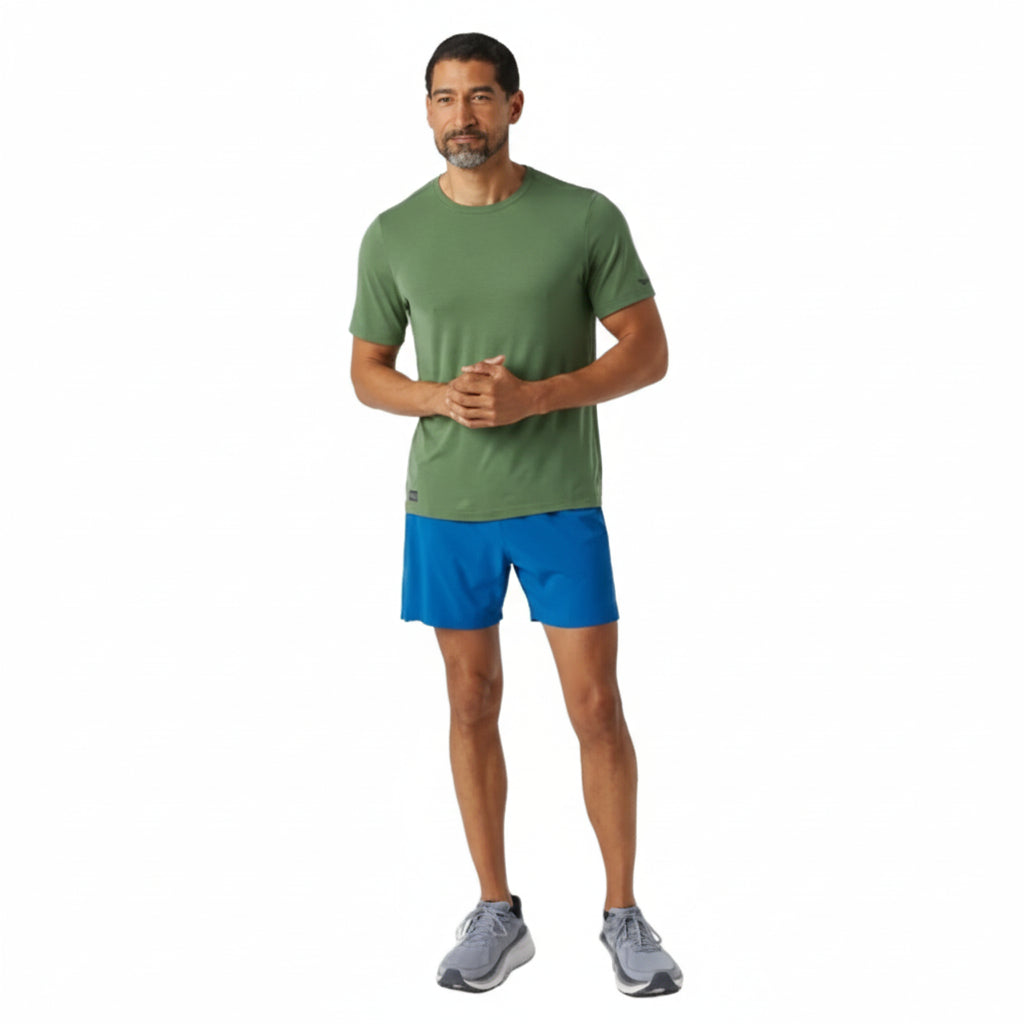 Saucony Stopwatch Short Sleeve - mens - T-shirt - Trek, Trail & Fish NZ