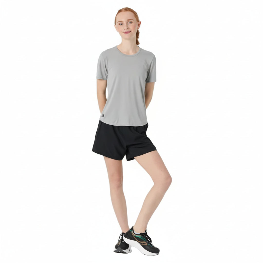 Saucony Stopwatch Short Sleeve - womens - T-shirt - Trek, Trail & Fish NZ
