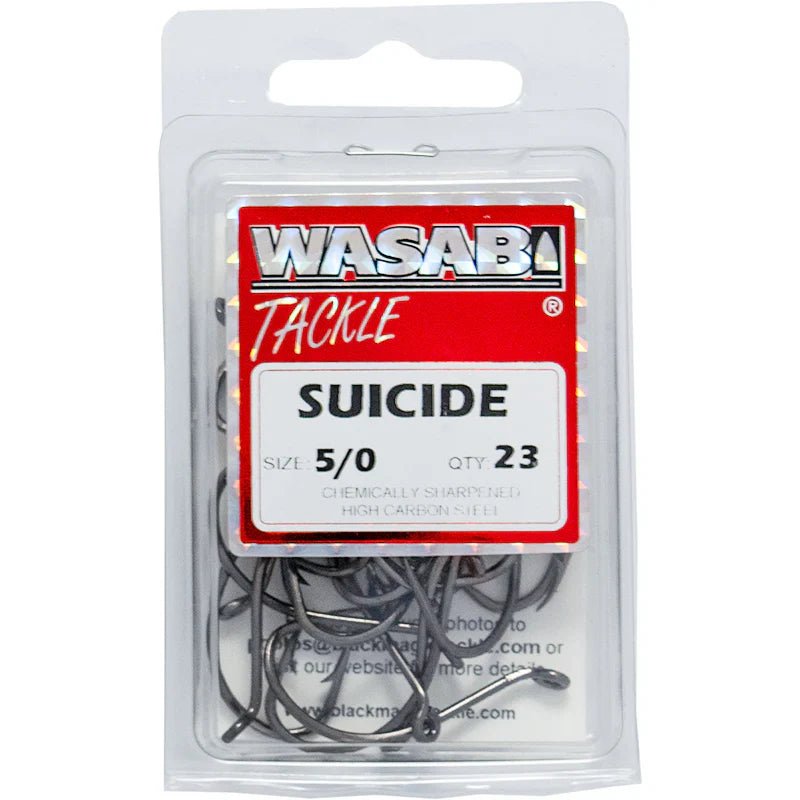 Wasabi Suicide Hooks 5/0 - Hooks - Trek, Trail & Fish NZ