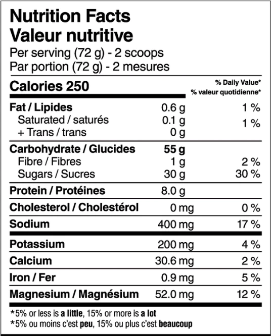 Naak Ultra Energy Drink Mix 720g - Drink Mix - Trek, Trail & Fish NZ