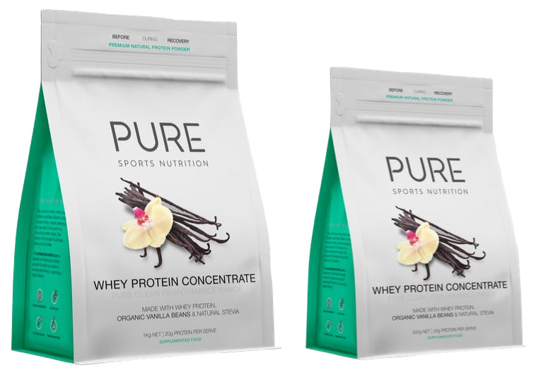Pure Whey Protein Concentrate 1kg - Trek, Trail & Fish NZ